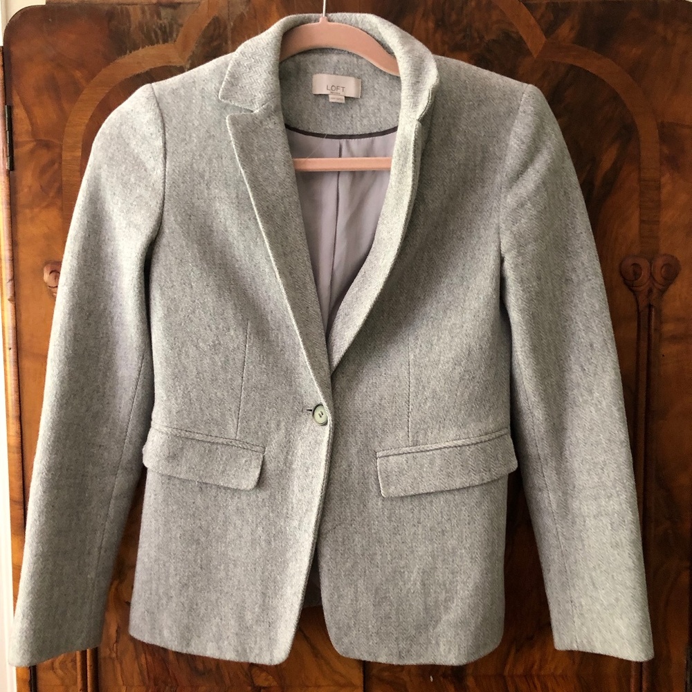 Loft Gray Blazer 00P